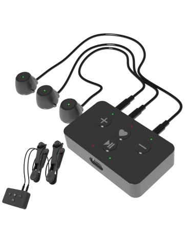 Cyprreas automatic screen clicker |2 click options Clip-on-clicker with anti-cheating protection-adjustable car clicker simulated finger click compatible screen device car black#c plug-in version