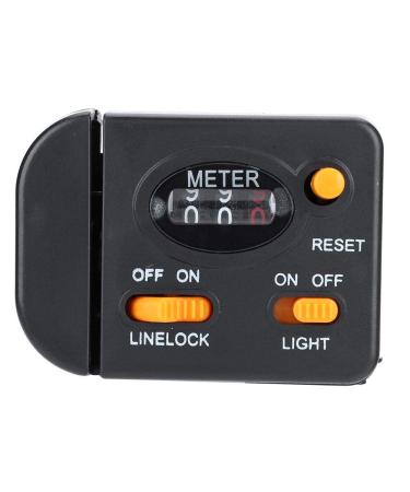 Line Fishing Counter Ailao Trolling Electronic Fishing Line Counter Sea Reel Digital Display Black