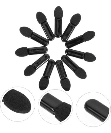 Healeved 200 Pcs Mini Eyeshadow Swab Eyeshadow Lipstick Brush Applicator Milky Cotton Black - Buy Online on SooperMarket.com