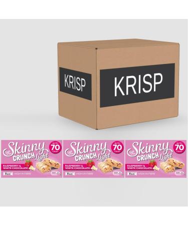 3 x 5pk Raspberry Bars Low Calories Cereal White Chocolate Sweet Lunch Snack - Buy Online on SooperMarket.com