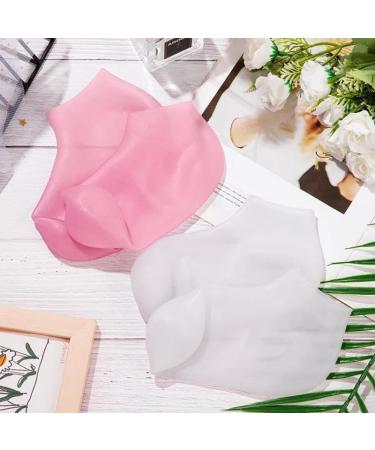 2 Pairs Silicone Moisturizing Socks Foot Spa Pedicure Silicone Socks Anti Slip Gel Aloe Sock fof Dry Cracked Feet /973 (Color : Pink Size : Small) Small Pink - Buy Online on SooperMarket.com