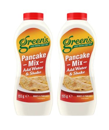 Pancake Mix Bundle With Greens Pancake Shaker 155g (2 Pack)