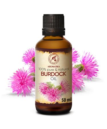 Valler Root Oil 50ml - Pure Arctium Lappa Burdock Oil for Hair & Skin Care | Best Natural Spa Oil in Glass Bottle - Buy Online on SooperMarket.com