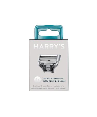 Harry's Men's Razor Blade Refills - 4 count