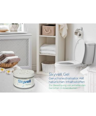 Skyvell Home Odor Remover Gel 250g - Effective Odor Eliminator for Home | International Shipping Available - Buy Online on SooperMarket.com