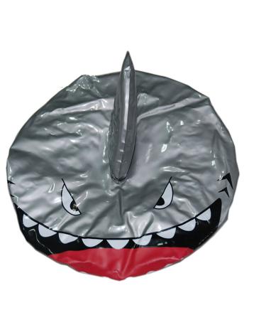 Set of 2 Waterproof Cartoon Shower Cap for Kids - Cute 3D Animal Designs (Cows + Shark) - Perfect for Spa, Swimming, and Bath Time - Buy Online on SooperMarket.com