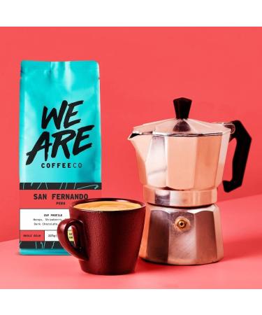 Coffee Beans 227g Bag Whole Bean Coffee Peru Coffee Beans Chocolate & Fruits Notes 100% Arabica Light Roast Speciality Freshly Roasted Single Origin (We Are Coffee Co) Whole Bean 227 g (Pack of 1) - Buy Online on SooperMarket.com