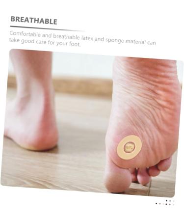 JECOMPRIS 5 Sheets Bunion Cushion Foot Pad Corn Protectors for Toes Cushions Corn Cushion for Feet Abrasion Proof Cushion Pads Bunion Pad Emulsion Floor Mat Latex Sponge - Buy Online on SooperMarket.com