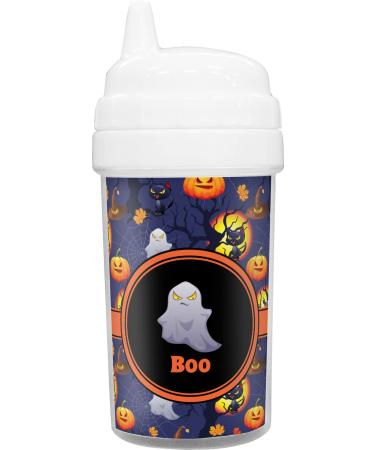 RNK Shops Halloween Night Toddler Sippy Cup (Personalized)