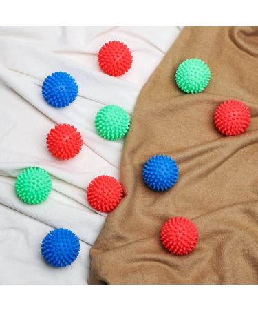 Saibit Reusable Dryer Balls Tumble Laundry Wash Balls Non Melt Dryer Balls for Speeding Drying and Reducing Creases for Clothes (Pink) - Buy Online on SooperMarket.com