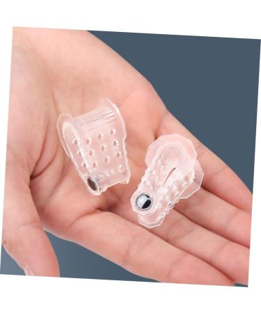 Anneome 4 Pairs Magnetic Splitter Tools for Feet - Pedicure & Yoga Stretcher Dividers for Men & Women - Transparent Valgus Support - Buy Online on SooperMarket.com