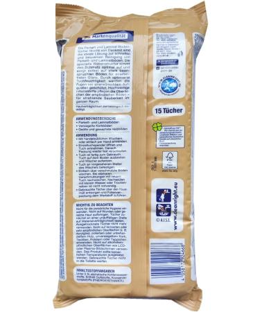 15 Gently Perfumed Wet Wipes for Parquet & Laminate - Set of 3 for Effortless Cleaning | International Shipping - Buy Online on SooperMarket.com