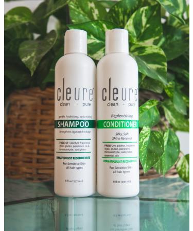 Cleure Fragrance-Free Conditioner for Sensitive Skin - 12 fl oz - Buy Online on SooperMarket.com
