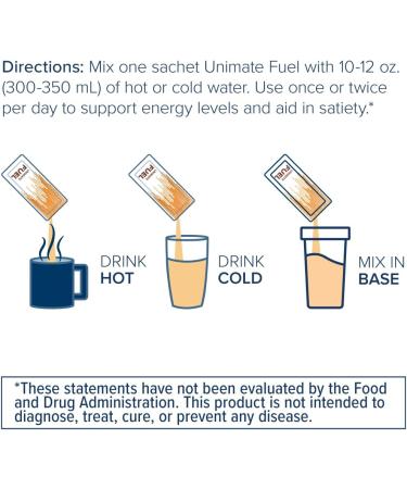 Unimate Fuel Salted Caramel Flavour Instant Beverage 28 Sachets 24.6 g - Buy Online on SooperMarket.com