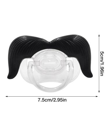 Jomewory Funny Schnuller Bart - Silicone Mustache Pacifier for Babies | Unique Baby Teething Toy & Gift - Buy Online on SooperMarket.com