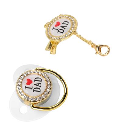 Rhinestone Baby Pacifier for Jaw Development | Safe & Stylish for 6-18 Months - Buy Online on SooperMarket.com