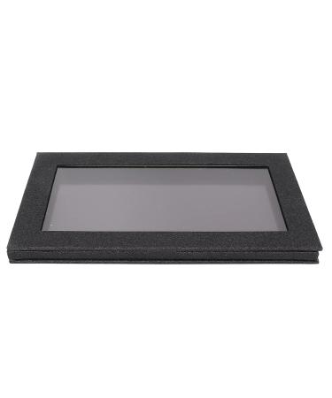 Empty Magnetic Makeup Palette - Portable Eyeshadow & Lipstick Organizer with Clear Top | Best for International Shipping - Buy Online on SooperMarket.com