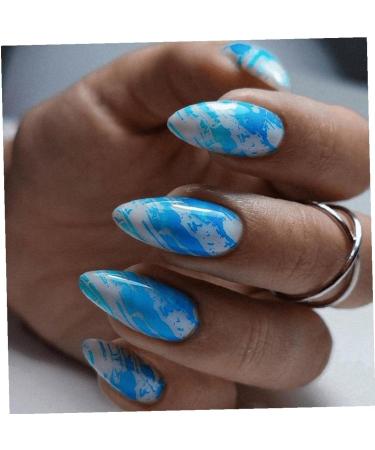 Nail Stamping Plate Set - Leaf Design & Lines Theme | Nail Art Stencil for Perfect Manicure | International Shipping Available - Buy Online on SooperMarket.com