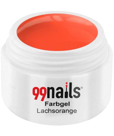 99nails Color Gel - Salmon Orange 1 pack (1 x 5 ml)