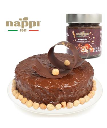 Buy Nocciola Crunchy Hazelnut Chocolate Spread - 8.5 oz | Creamy Italian Chocolate Butter | Nappirock - International Shipping Available - Buy Online on SooperMarket.com