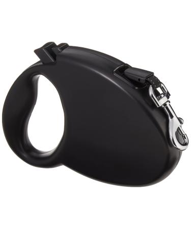 Amazon Basics Retractable Dog Leash Medium Black