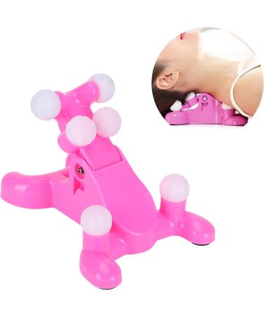 Neck Massage Device - Cervical Stretching Relaxation Pillow for Home Office & Car - Ultimate Neck Support - Buy Online on SooperMarket.com