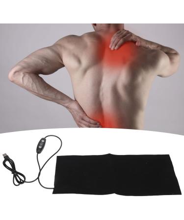Portable 9W 5V Electric Heating Cushions - Washable Foldable Heating Pillows for Warm Shoulders Neck Waist & Back - 50 C with 5 Phase Settings - Buy Online on SooperMarket.com