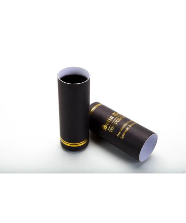 Satin Tip Pure Shave Brush - Synthetic Black Bristles Soft Touch & Case | International Shipping Available - Buy Online on SooperMarket.com