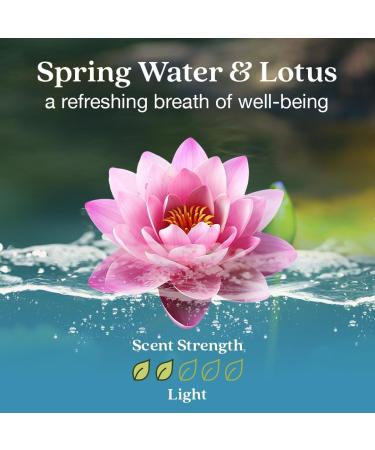 Enviroscent Non-Toxic Air Freshener | Spring Water & Lotus Plug-In | 45+ Day Lasting Home Fragrance | Essential Oil Refillable Set - Buy Online on SooperMarket.com
