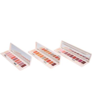 3Pcs Eye Shadow Glazed Eyeshadow Plate 10 Colors Eye Shadow Plate Makeup PalettesMakeup - Buy Online on SooperMarket.com