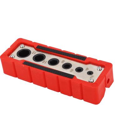 Woodworking Drilling Guide High Speed Steel Portable Drill Guide Simple Operation Precise Drilling DIY - Buy Online on SooperMarket.com