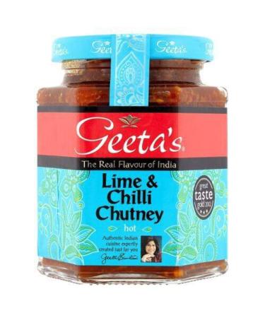 Geeta's Lime and Chilli Hot Chutney 310g