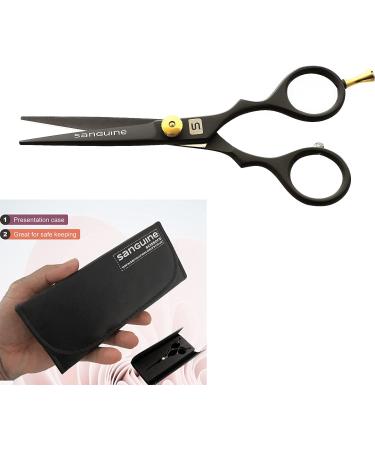 Professional Japanese Mustache and Beard Trimming Scissors Set with Comb and Case - Buy Online on SooperMarket.com