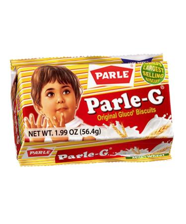 Parle-G Biscuits 2.13 oz - Bulk 48 Pack | Delicious Indian Tea Biscuits - Buy Online on SooperMarket.com