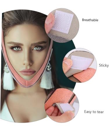 Beavorty 1pc Thin Face Belt Strap Shaper Strap Tape Empty Tubes Bulk Face Shaper Mercerized Cloth - Buy Online on SooperMarket.com