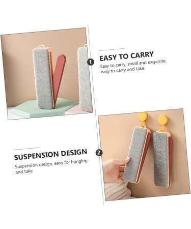 Toddmomy Multi-Function Static Hair Removal Brush - Electrostatic Lint Roller for Clothes & Coats - Pink 19x5.5cm - Buy Online on SooperMarket.com