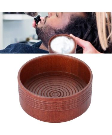 Akozon Wooden Shaving Bowl for Men | Soap Peel & Foam Cup Tool | International Shipping Available - Buy Online on SooperMarket.com