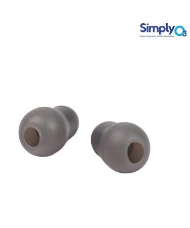 Ozone Stethoscope Accessory - Silicone Tube Soft Ear Plugs & Male Luer Lock for Enhanced Comfort | International Shipping Available - Buy Online on SooperMarket.com