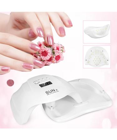 54W Nail Dryer LED Lamp for Gel Nails | Automatic Sensor Timer | Professional Nail Tools for Fingernail & Toenail Care - Buy Online on SooperMarket.com