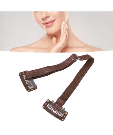 4PCS Face Lift Bands | Elastic Facial Lift Belt for Eye Wrinkle Removal | V Shaped Slimming Face Bands (Brown) - Buy Online on SooperMarket.com