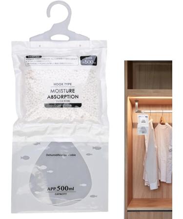 Anulely Moisture Absorber - Air Freshener & Dehumidifier Bag for Cabinet Wardrobe Bathroom Kitchen & More - 1 Upgraded Bag - Buy Online on SooperMarket.com
