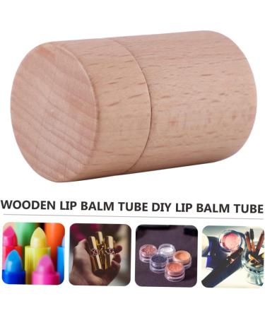 Mikinona 1pc Lipstick Tube Jars Tubes Portable Cosmetic Lip Natural Lip Balm Refillable Lip Balm Tube Container Mini Natural Lip Stain Natural Lip Gloss Refilling Light the Light Plastic - Buy Online on SooperMarket.com