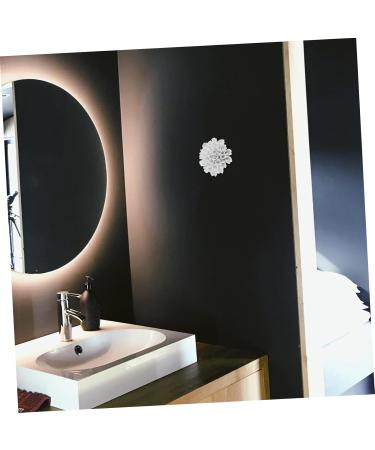 HOLIDYOYO 1pc Ceramic Sunflower Decorations Wall Art Decor Wall Decor Grace Decor Ceramics White - Buy Online on SooperMarket.com