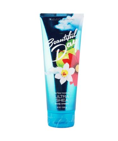 Bath and Body Works Beautiful Day Ultra Shea Body Cream 8 Ounce Full Size