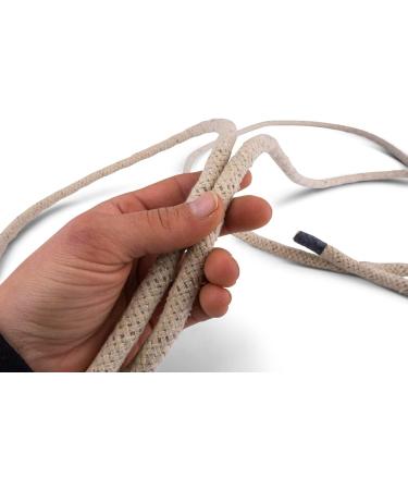 Trenas Cotton Skipping Rope - 3 Meters - Handleless Jump Rope for Fitness | International Shipping Available - Buy Online on SooperMarket.com