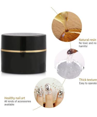 Nail Gel 5 3 3 Professional Glue Thick Nail UV Gel Glue Rhinestone Accessories Decoration Bling Nail Tools - Buy Online on SooperMarket.com