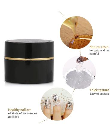 Rhinestone Glue For Nails Gel Nail Glue Nail Gem Glue Nail Rhinestone Glue Gel UV Gel Glue Rhinestone Accessory Nail Gem Glue For Nail Art Adhesive - Buy Online on SooperMarket.com