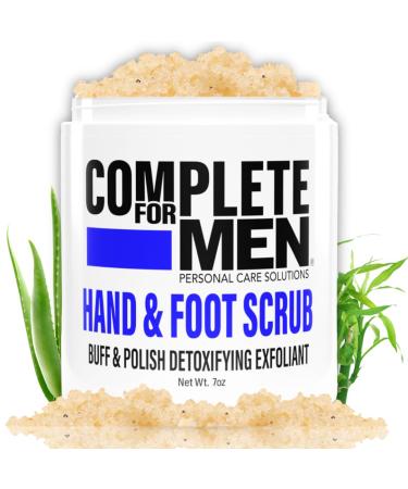 Hand Scrub and Foot Scrub: Exfoliating Foot Scrub Hand Exfoliant Sugar Scrub for Dry Skin Moisturizing Rough Skin Remover Ideal for Foot and Hand Care Scrub for Men