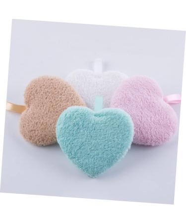 FOMIYES 12 Pcs Heart Shape Makeup Remover Puffs - Soft Cleansing Wipes & Cotton Pads for Effortless Makeup Removal - Ideal Facial Sponge & Makeup Supplies - Buy Online on SooperMarket.com