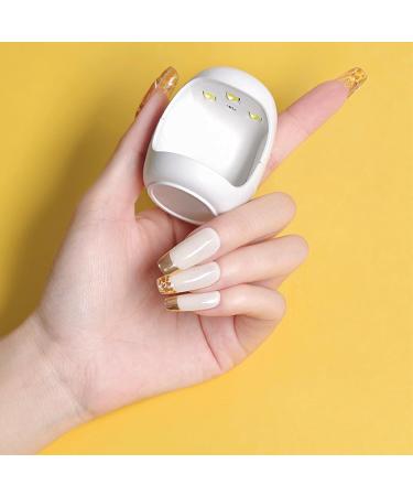 Caili UV LED Nail Lamp - 2 PCs Gel Nail Dryer with Smart Timer & Open Design for Shellac & All Gel Polishes - Buy Online on SooperMarket.com